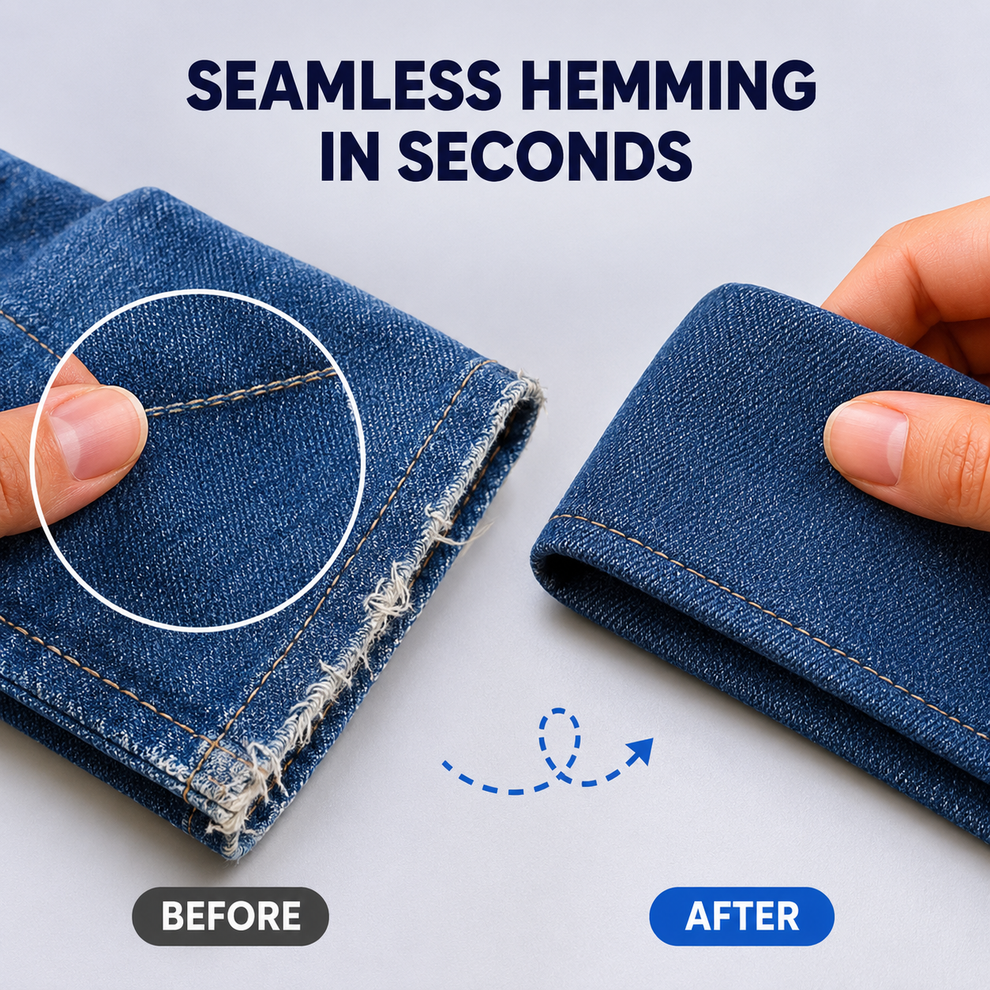 Strong & Reliable Hold | No Sewing Needed | Buy 1 Get 1 Free 🔥