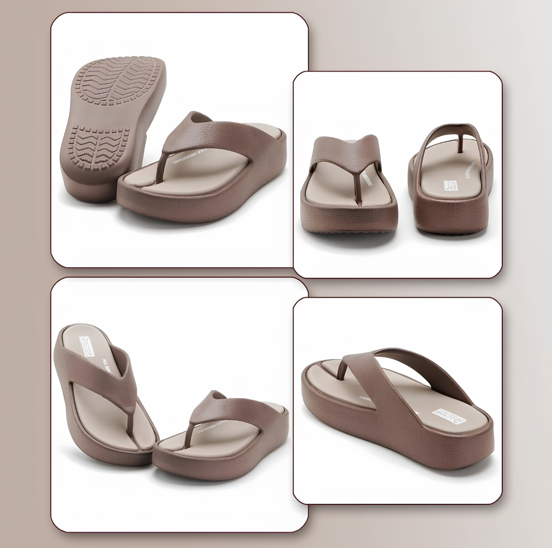 DOCTOR HEALTH SUPER SOFT Women's Orthopedic Cloud Cushion Flip Flops | Soft EVA Anti-Slip Comfort Slippers